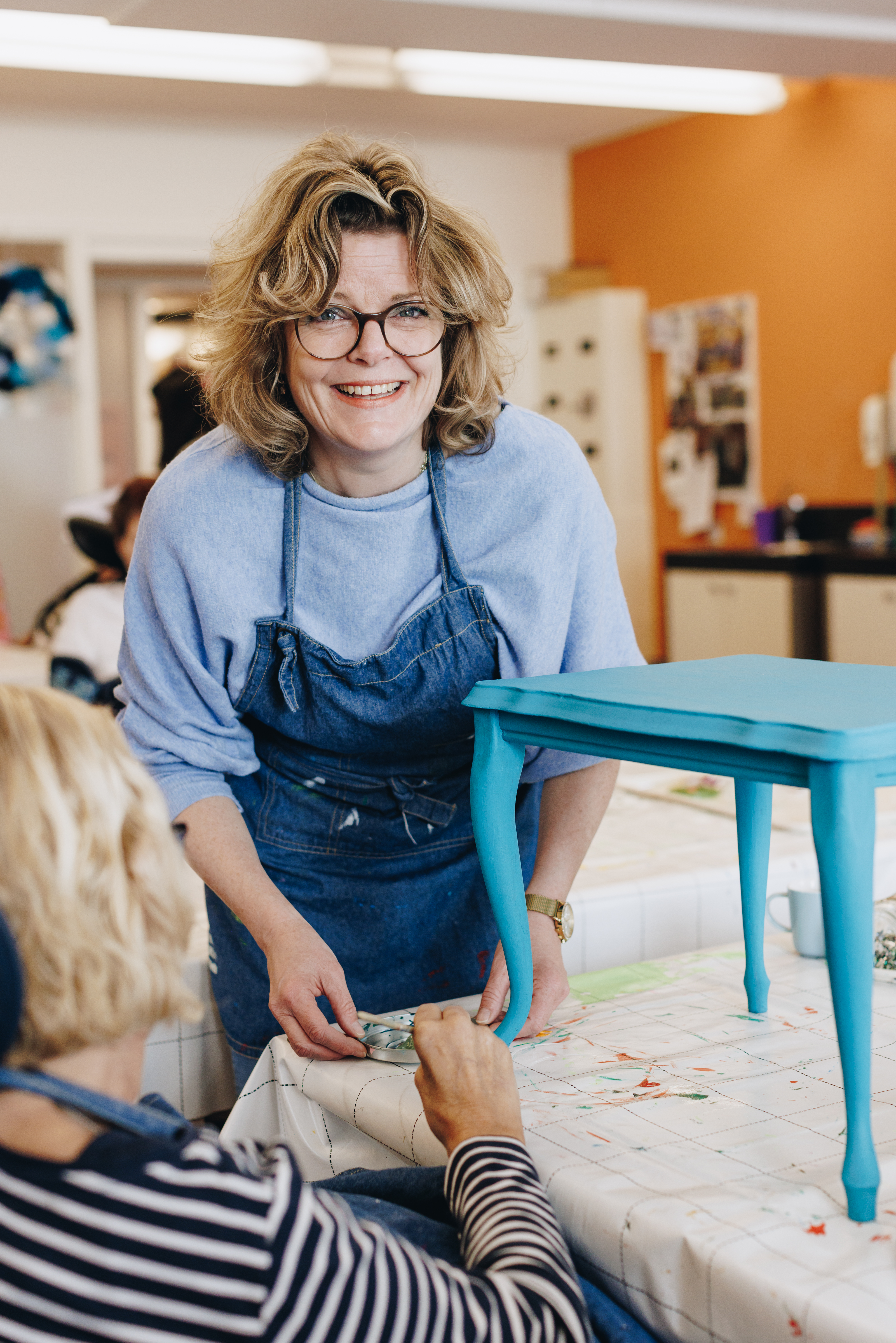 18 04 2023 Zorgpartners De Hanepraij Vrijwiliiger Bewoner Activiteit