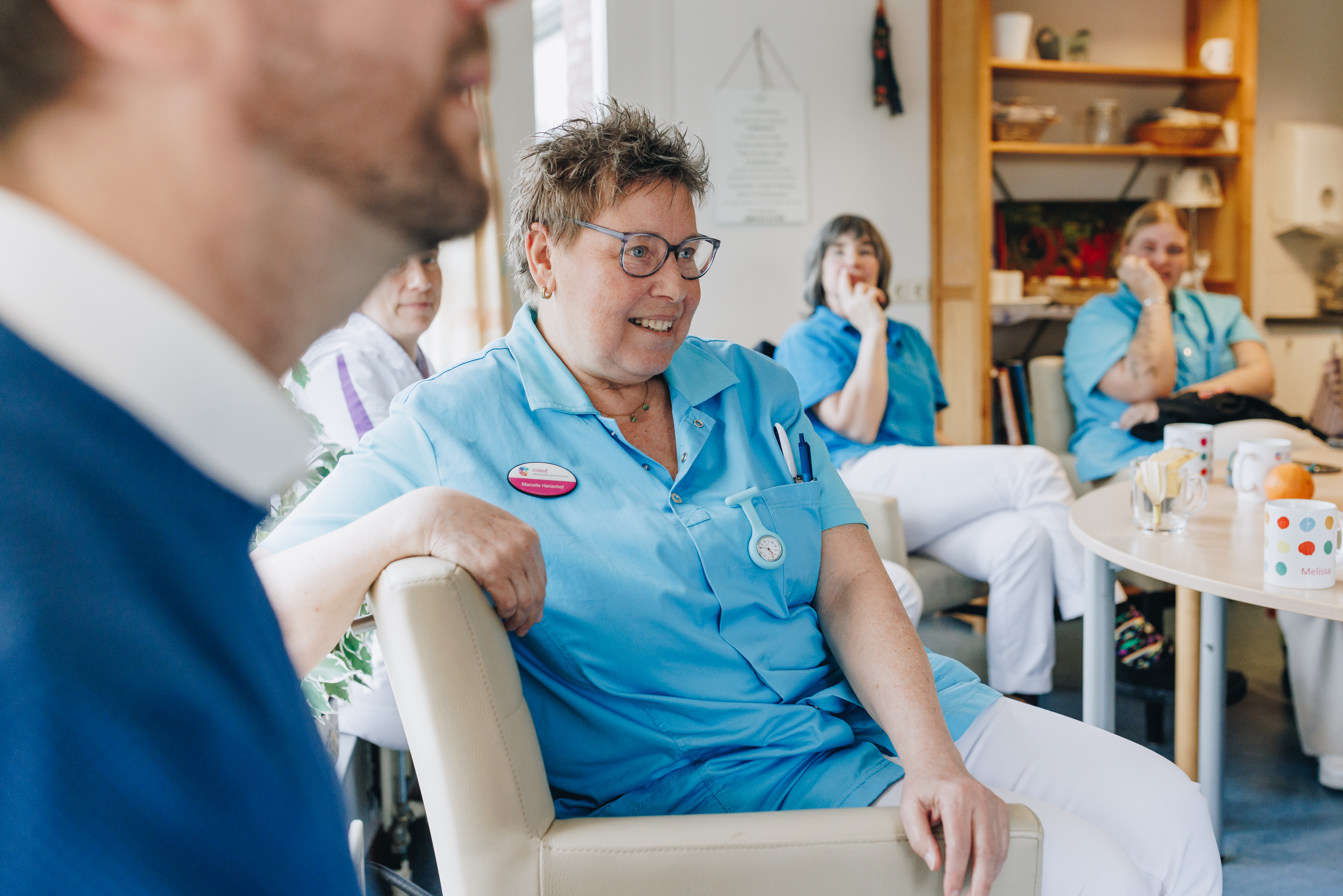 20 04 2023 Irishof Zorgpartners Liggend Medewerkers Overleg Samen Kring