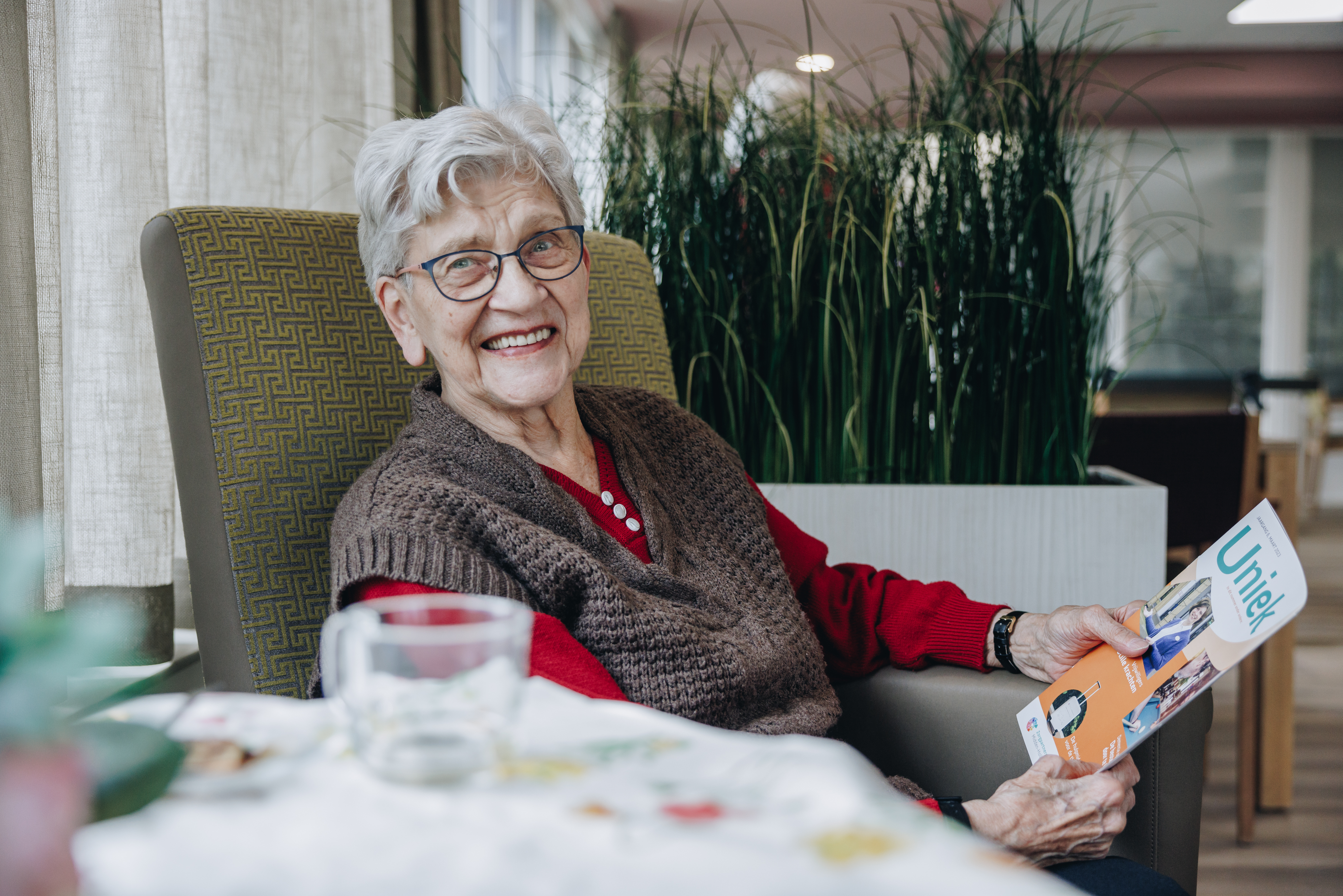 23 03 2023 De Vijverhof En De Meent Bewoner Uniek Tijdschrift Tafel Drinken