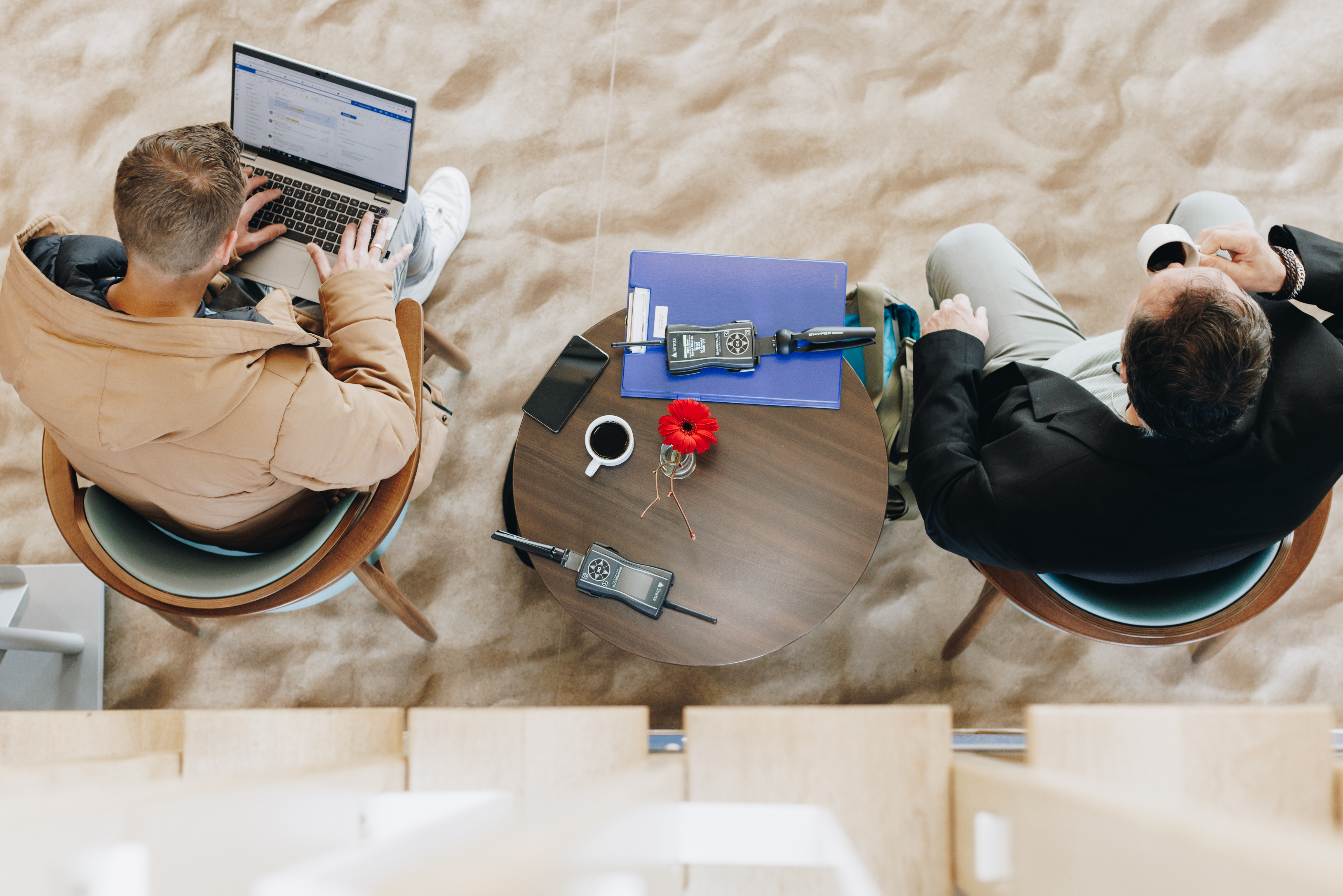 18 04 2023 Zorgpartners De Hanepraij Closeup Wachtruimte Koffie