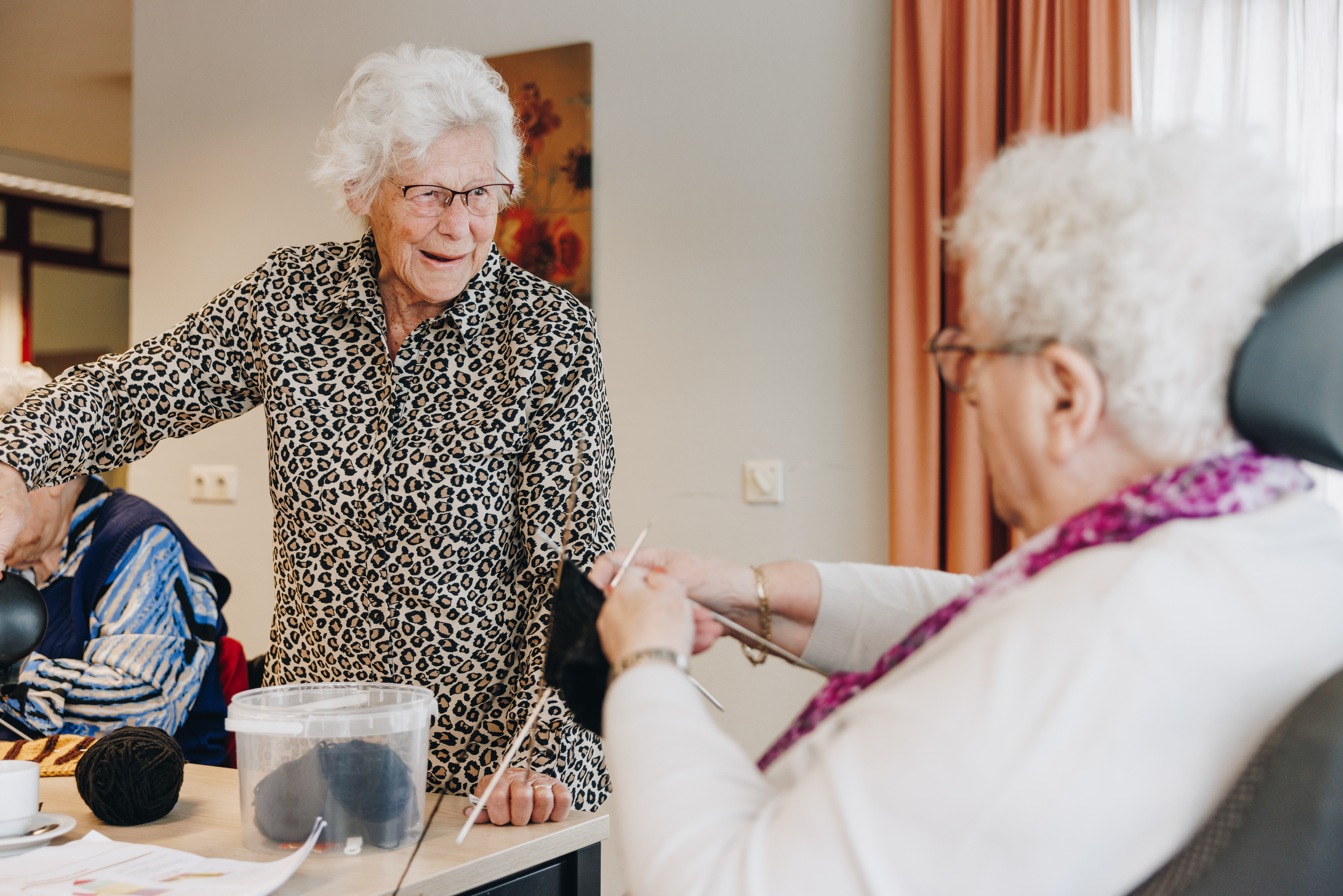 20 04 2023 Irishof Zorgpartners Interactie Bewoner Vrijwilliger Activiteit