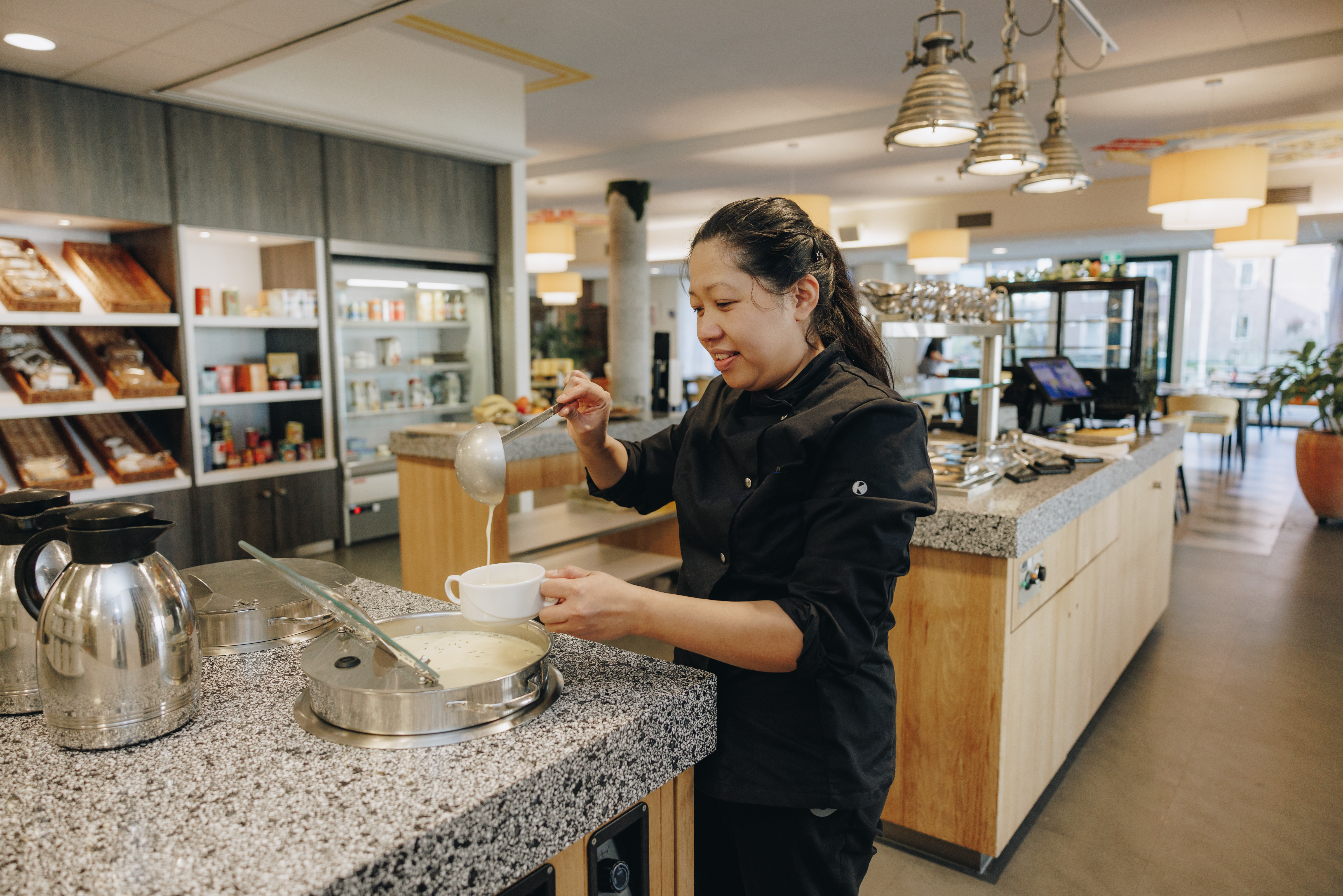 03 04 2023 Gouwestein Zorgpartners Kok Soep Eten Keuken Eetzaal