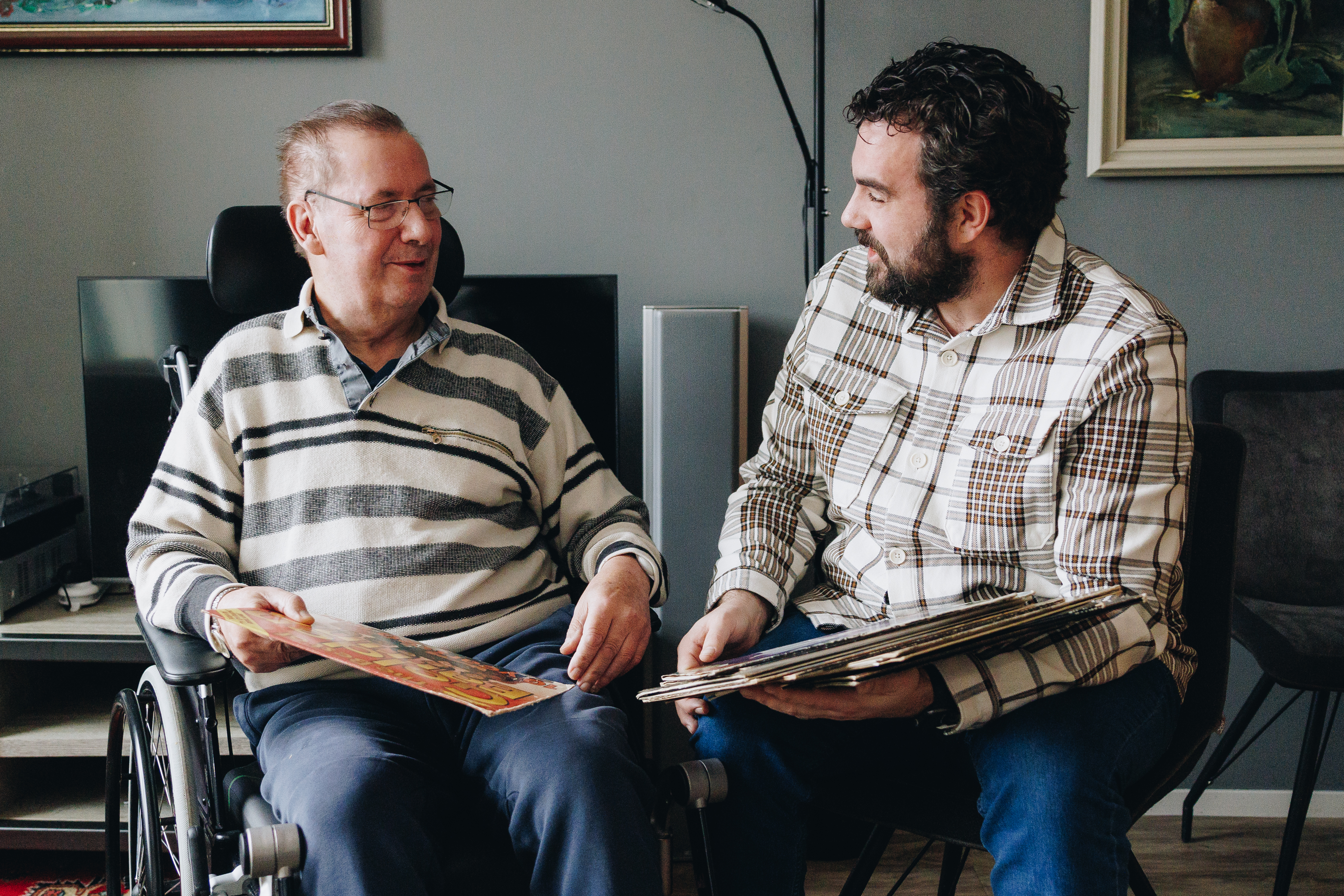 21 01 2025 ZPMH Prinsenhof Client Medewerker Samen Boek Herinneringen Jong Dementie