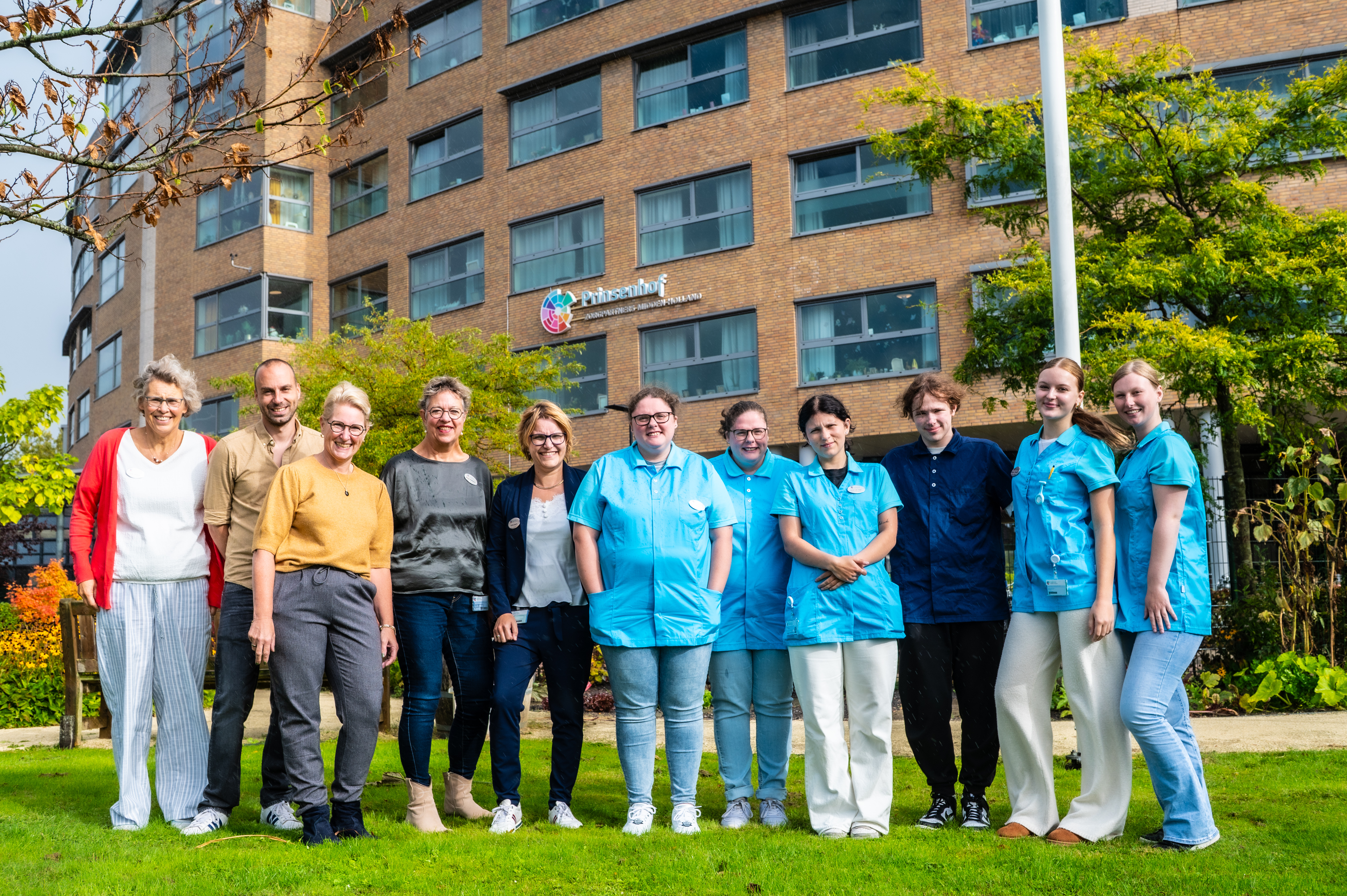 Studenten En Betrokkenen Het Leerhuis Mbo Rijnland Bij Zorgpartners Midden Holland DEFDEF