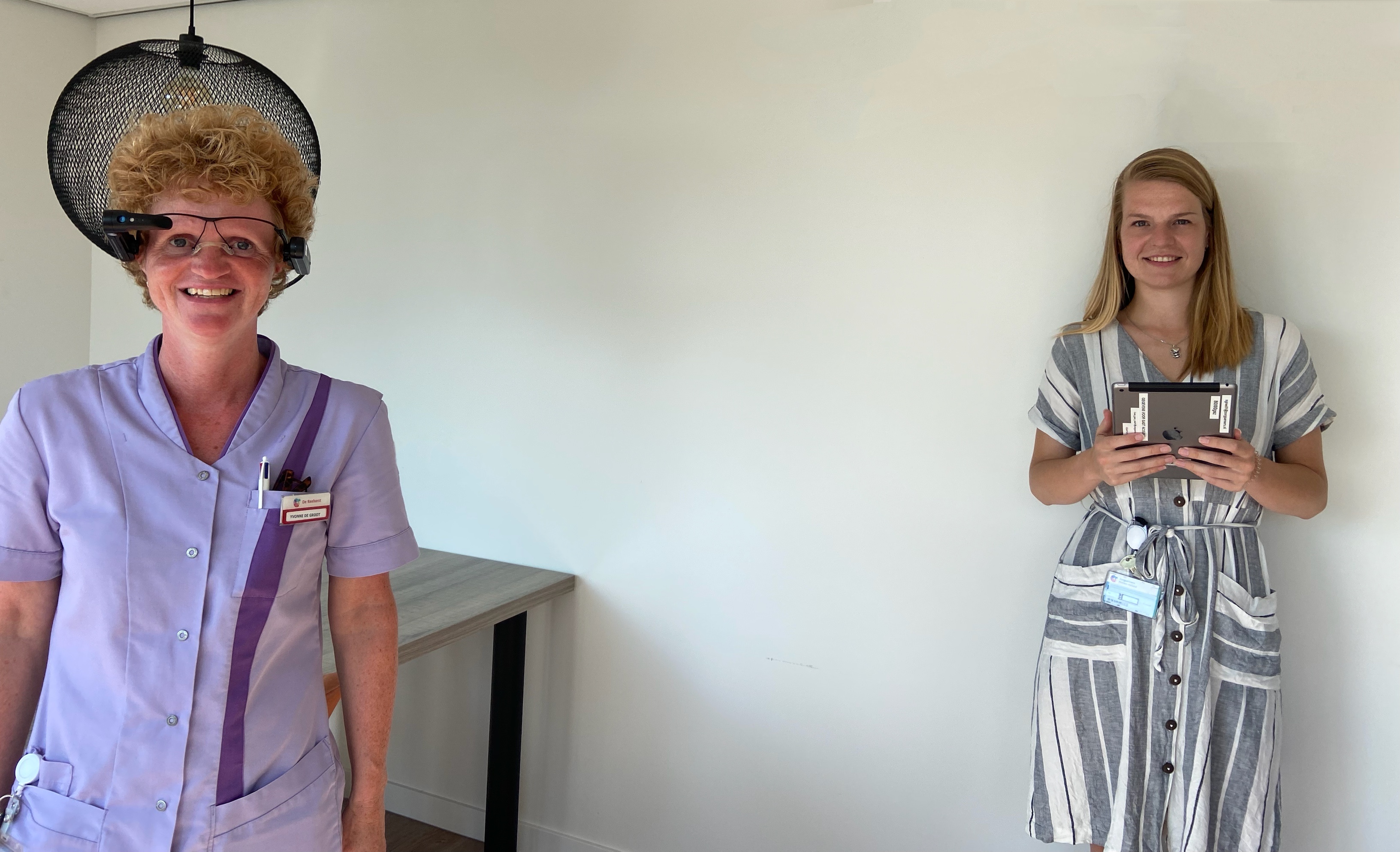 Gaby Van De Wiel En Yvonne De Groot